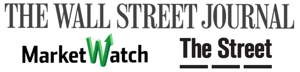 Public Relations appearances Wall Street Journal WSJ, Marketwatch, The Street
